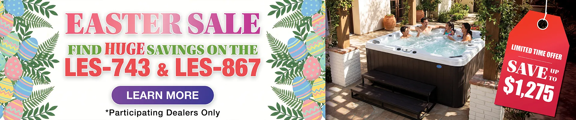 Calspas hot tub being used in a family setting - Broken Bow