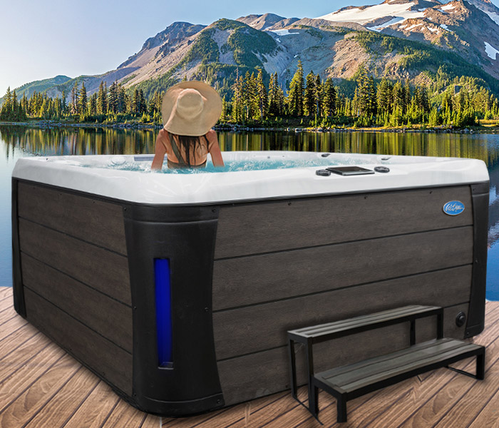 Calspas hot tub being used in a family setting - hot tubs spas for sale Broken Bow